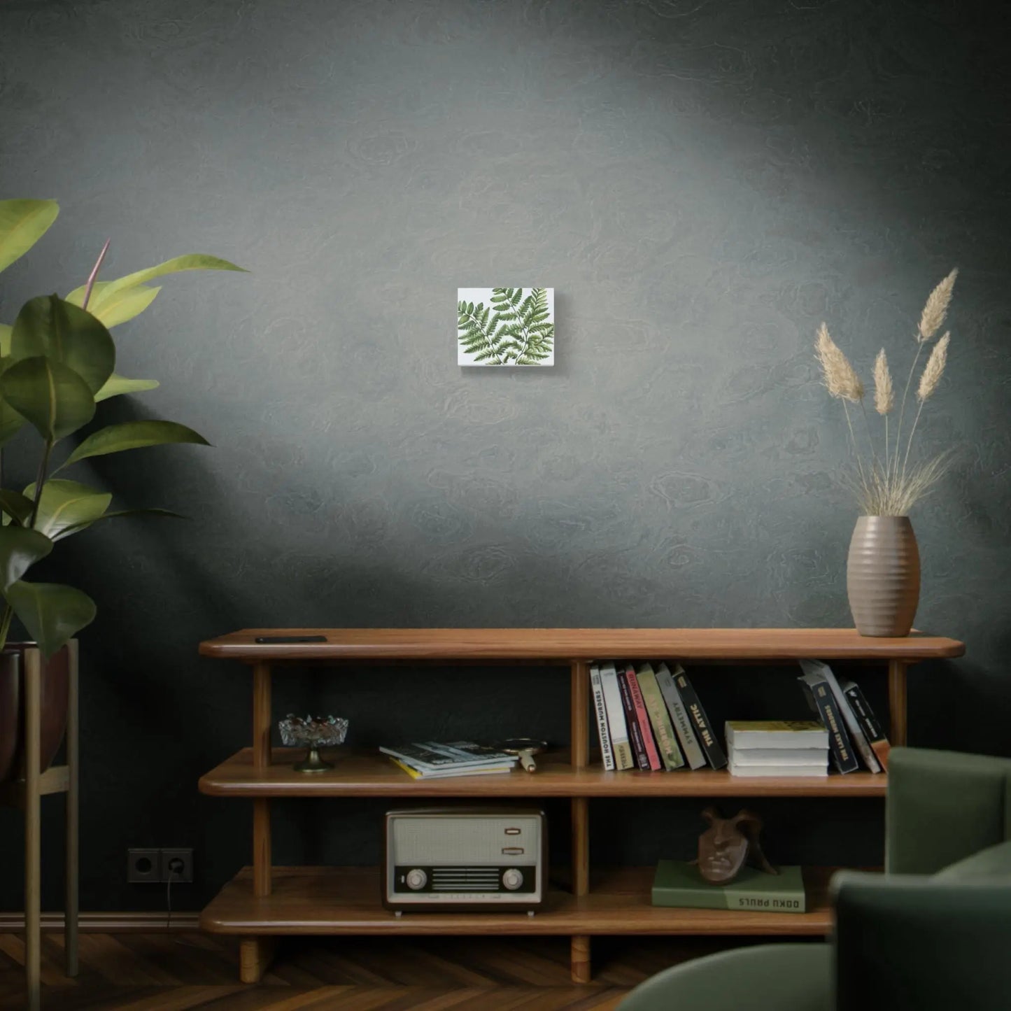 Botanical Nature Wall Art Print Matte Canvas Stretched 1.25" Frame Modern Greenery Décor for Living Room, Bedroom & Office - Toddcraft