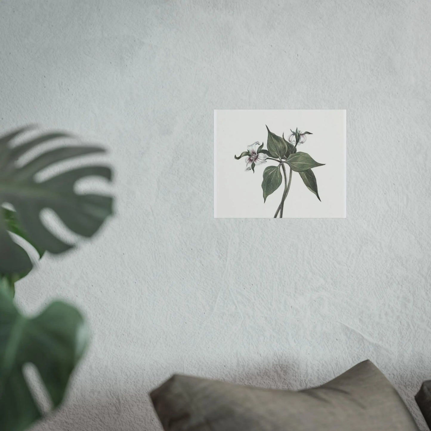 Botanical Wall Art Fine Art Posters Floral Design, Nature-Inspired Home Decor, Flower Print for Living Room & Bedroom - Toddcraft