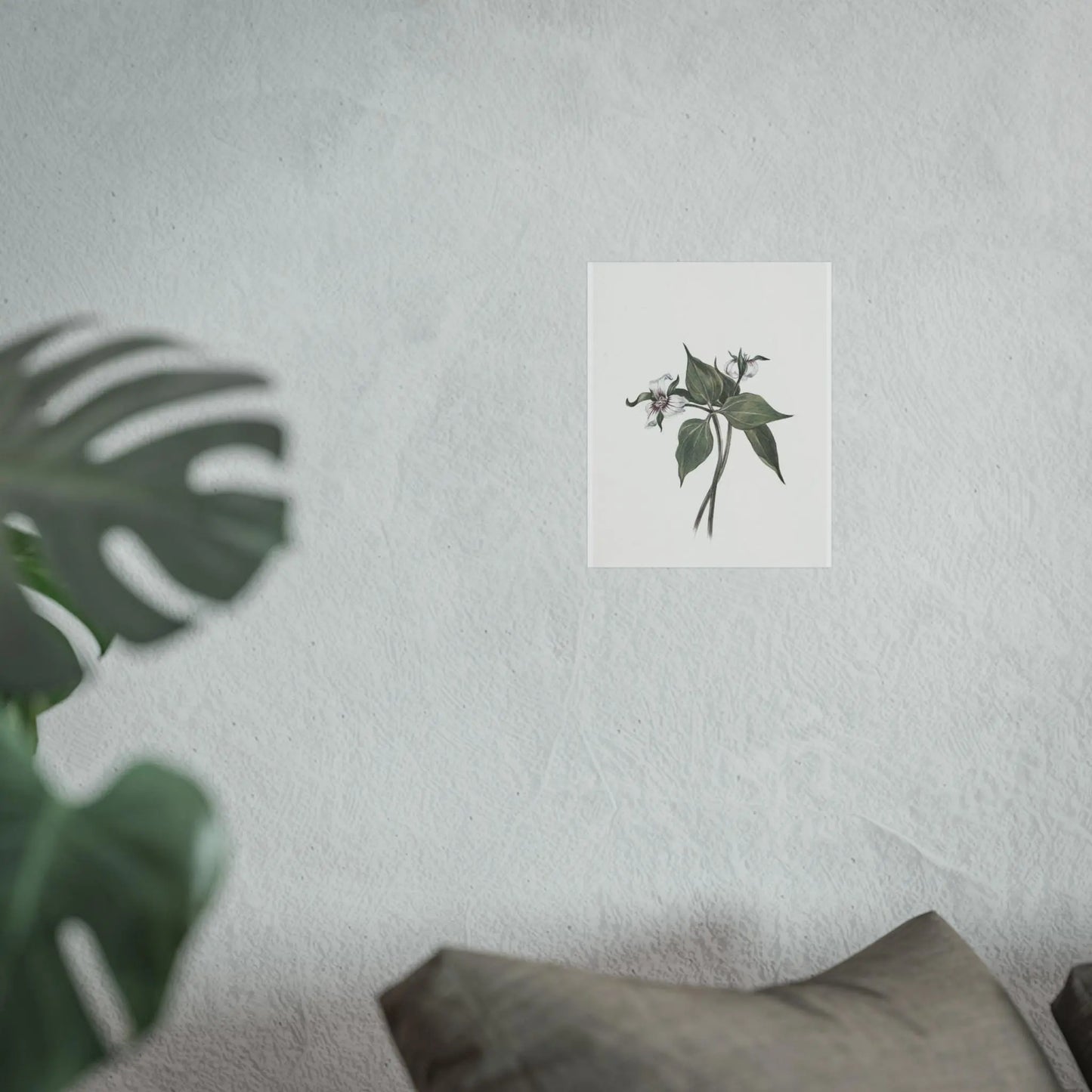 Botanical Wall Art Fine Art Posters Floral Design, Nature-Inspired Home Decor, Flower Print for Living Room & Bedroom - Toddcraft