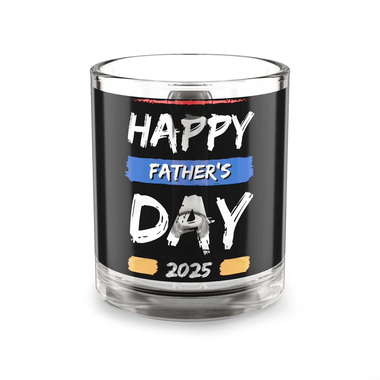 Happy Fathers Day Glass Mug 10oz Coffee & Tea Gift for Dad from Siblings or Wife, Great Fathers Day Present - Toddcraft