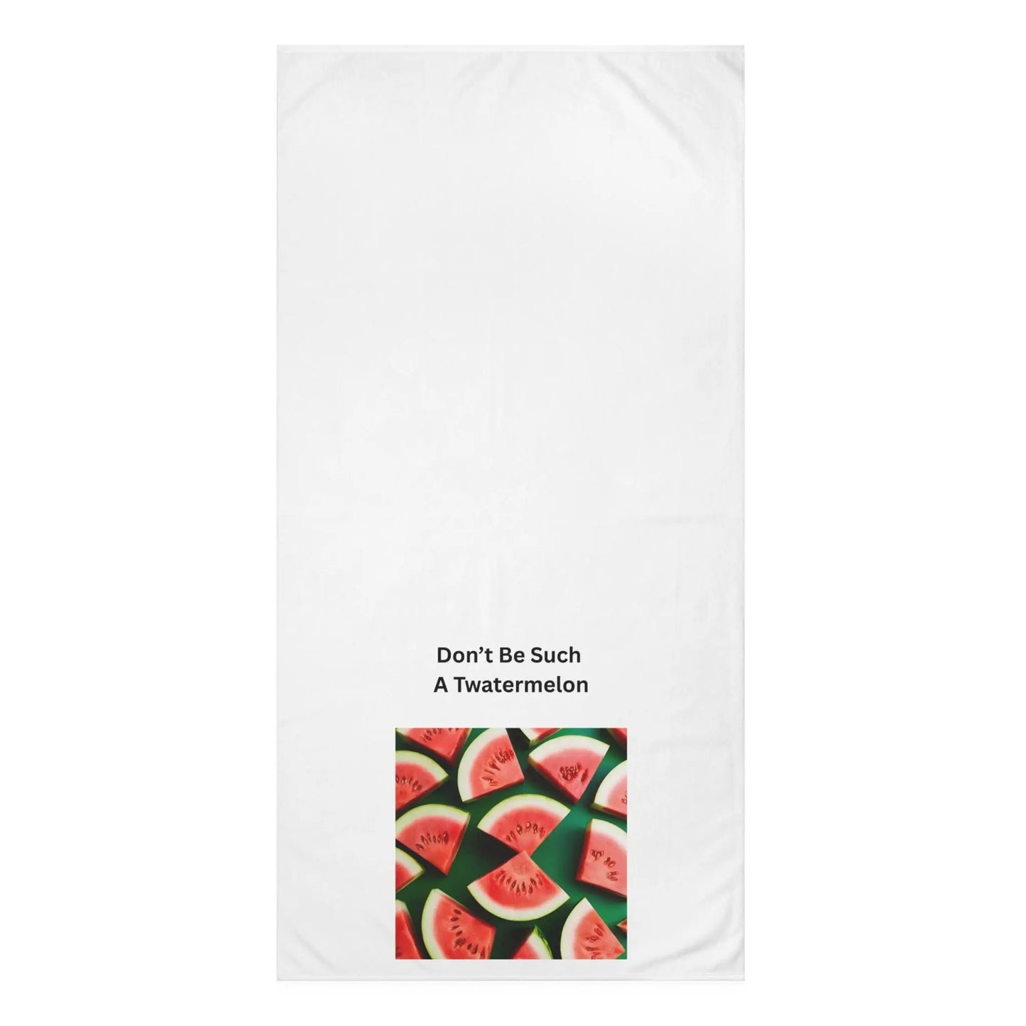 Absorbent Mink-Cotton Kitchen Towel Waffle Texture Watermelon Design Tea Decor Housewarming Gift Stocking Stuffer - Toddcraft