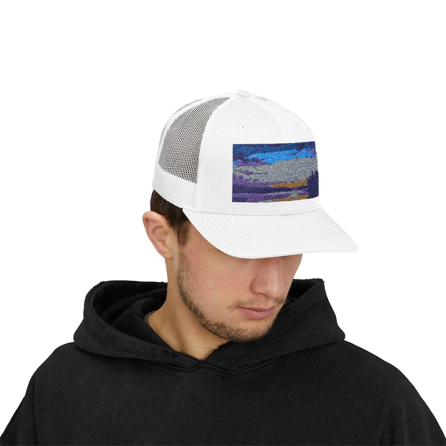 Lake Roosevelt Snapback Trucker Cap Retro Outdoor Hat for Fishing, Camping, Hiking & Boating Nature Lovers - Toddcraft