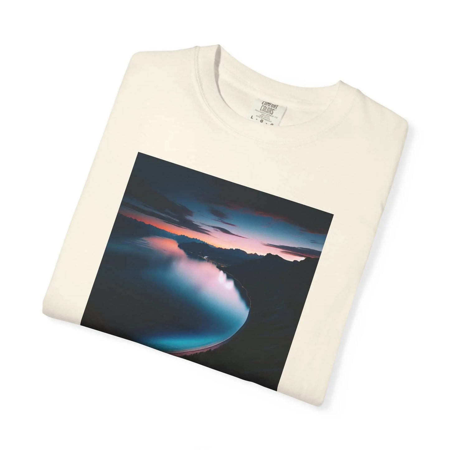 Lake Superior Unisex Garment-Dyed T-Shirt Great Lakes Vintage Tee, Outdoor Adventure Shirt, Nature Lover Gift, Retro Scenic Graphic - Toddcraft