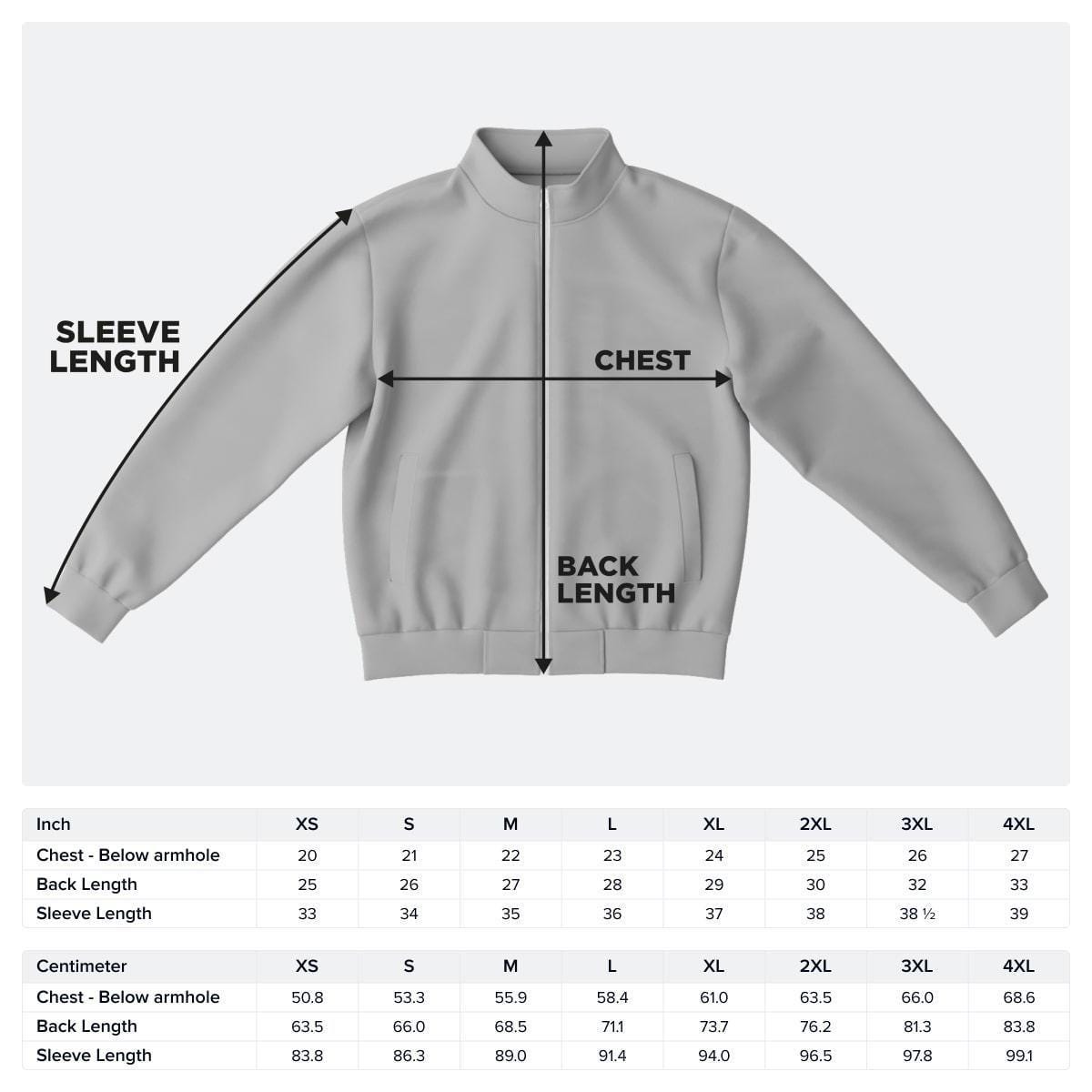 Colorful Track Jacket Bold All-Over Print (AOP) Streetwear Style - Toddcraft