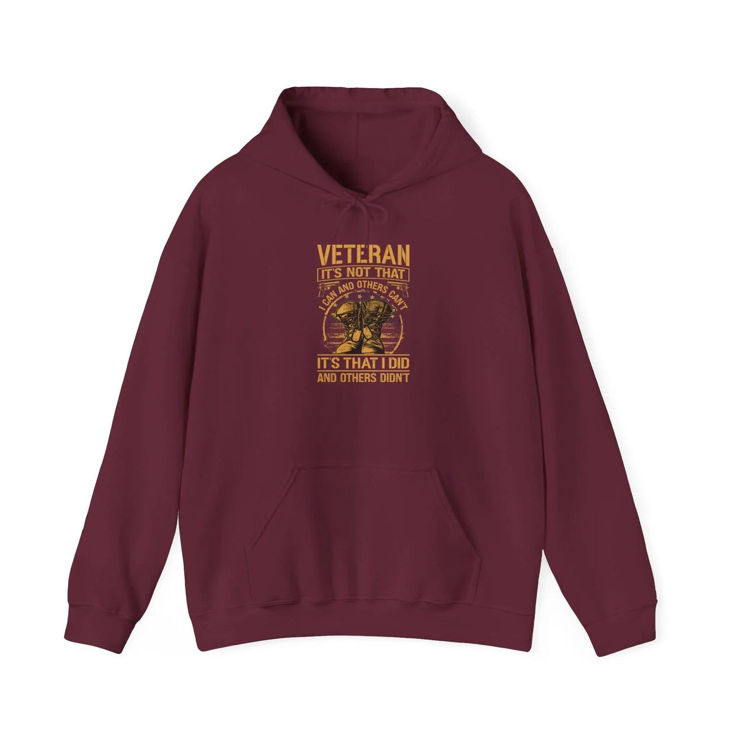 Veteran I Served Hoodie Unisex Heavy Blend Sweatshirt Military Proud Veteran Gift Casual Warm Pullover - Toddcraft