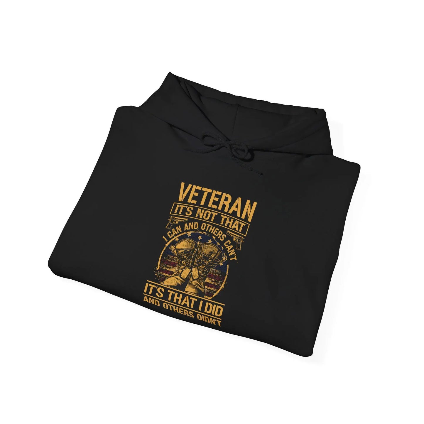 Veteran I Served Hoodie Unisex Heavy Blend Sweatshirt Military Proud Veteran Gift Casual Warm Pullover - Toddcraft