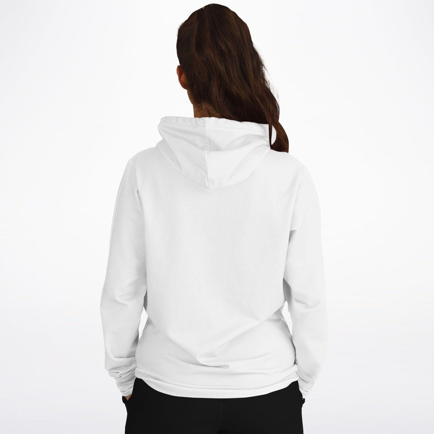 Versatile All-Over Print Athletic Hoodie: Stylish Sportswear for Active Lifestyles
