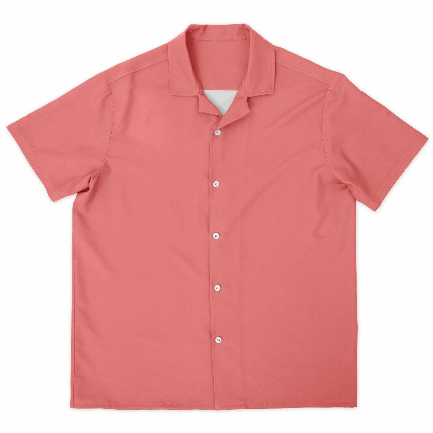 Men's Spread Collar Short Sleeve Button-Down Shirt AOP Tropical Print Casual Summer Shirt Lightweight Breathable Style - Toddcraft