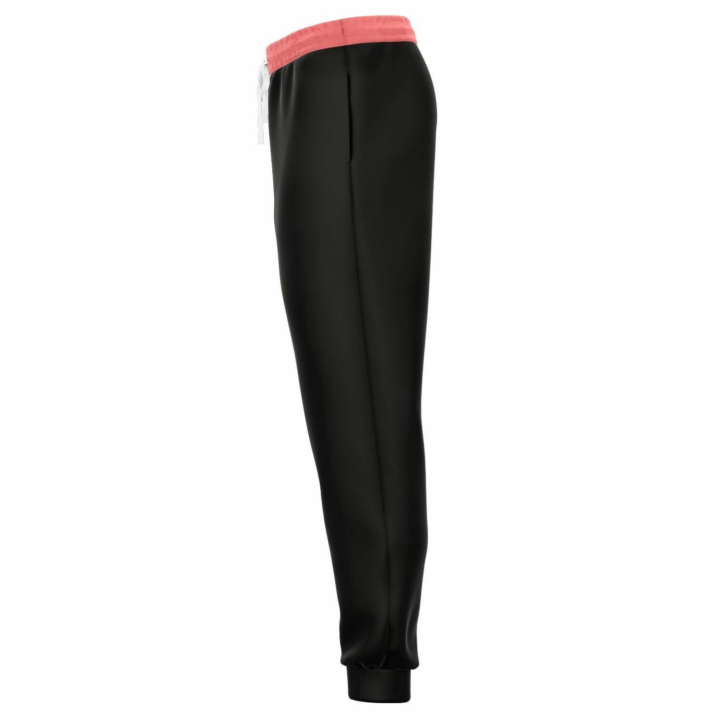 Black Artistic Joggers Sweatpants, Vibrant All-Over Print, Unique Comfortable Casual Pants for Men & Women - Toddcraft