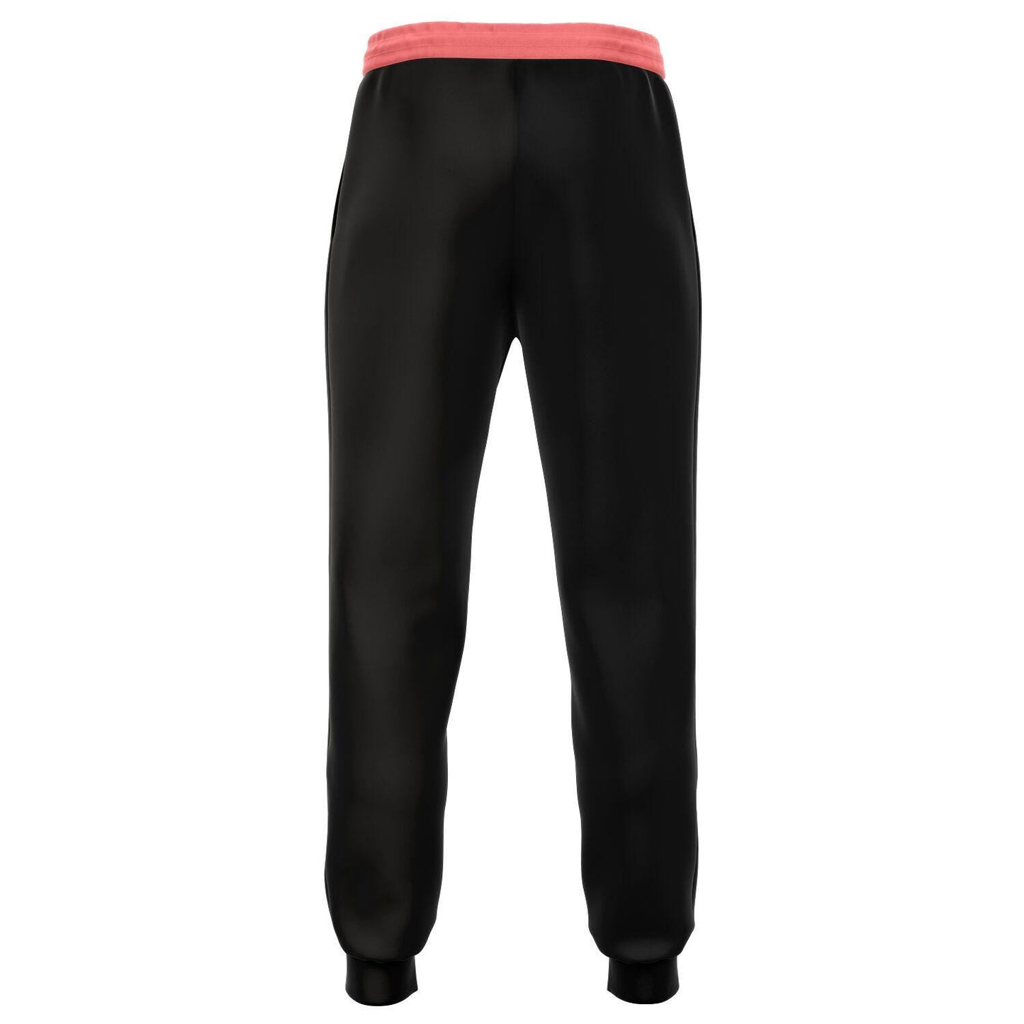 Black Artistic Joggers Sweatpants, Vibrant All-Over Print, Unique Comfortable Casual Pants for Men & Women - Toddcraft