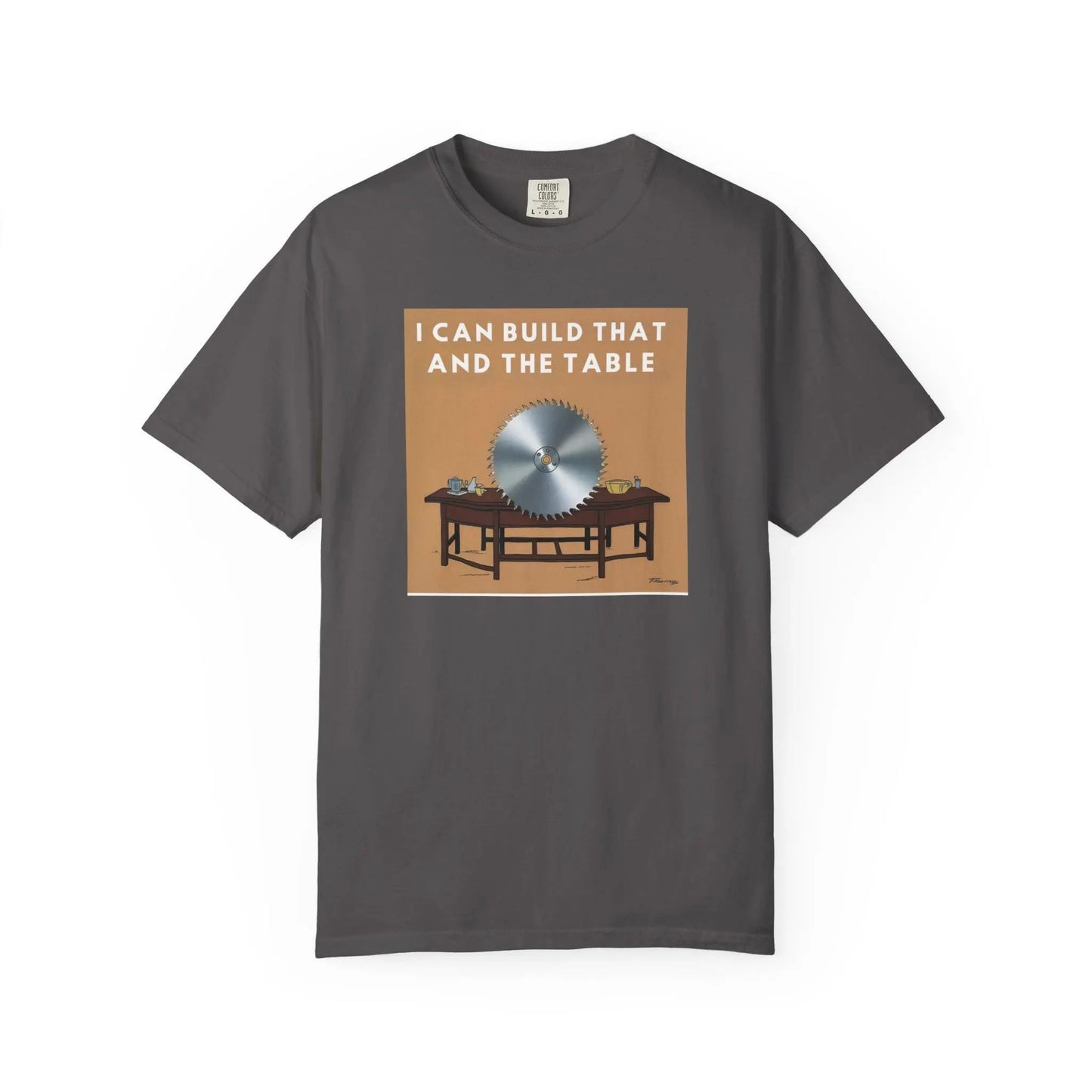 Unisex Garment-Dyed T-Shirt | Great Gift for Grandpa, Father & Son | Perfect for Remodelers, Construction Woodworking Trades - Toddcraft