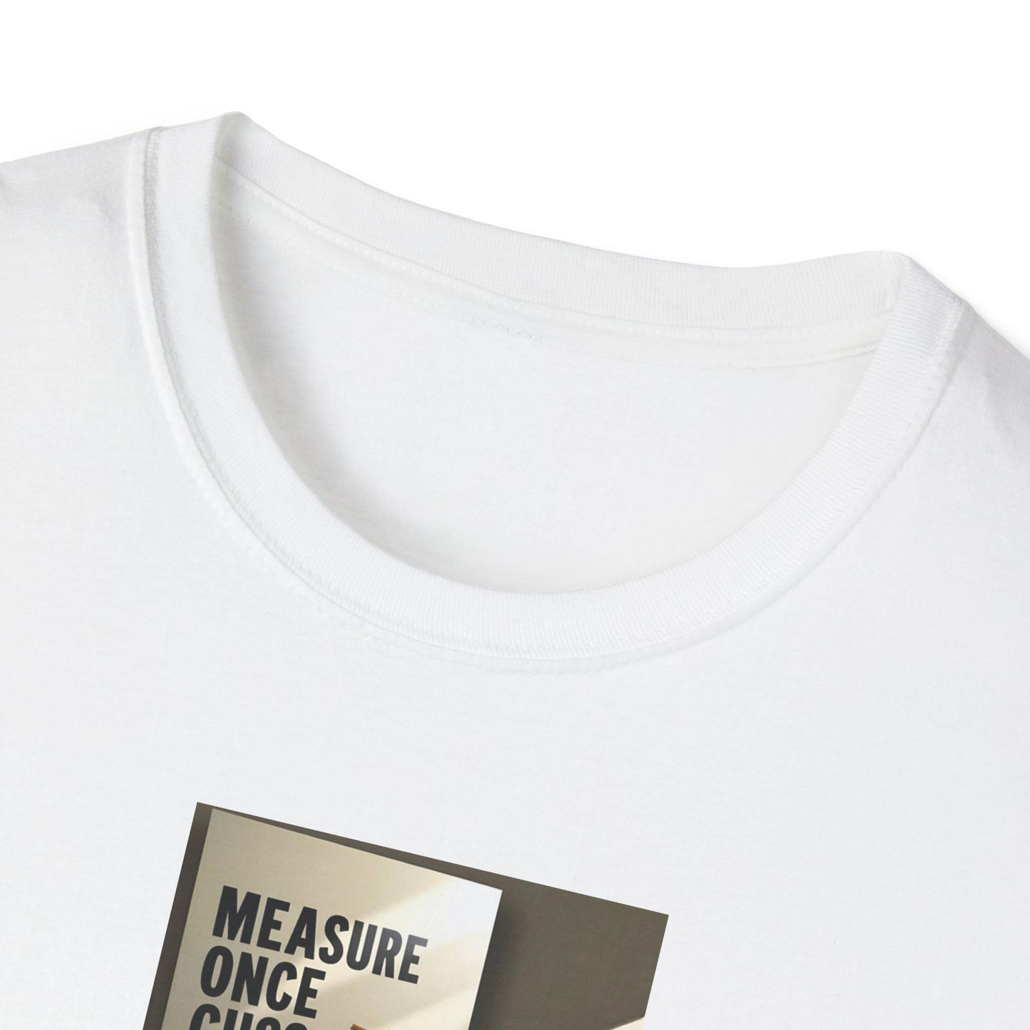 Measure Once Cuss Twice Woodworker T-Shirt Unisex Soft Funny Carpentry Tee Great Gift for Grandpa Dad Son - Toddcraft