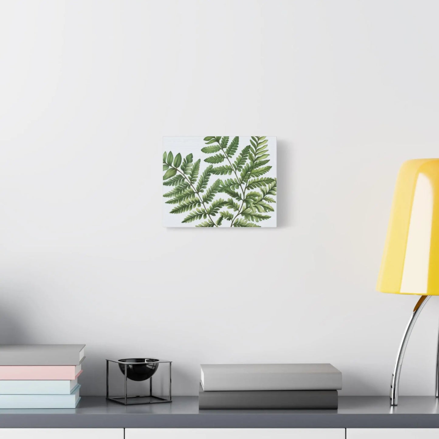 Botanical Nature Wall Art Print Matte Canvas Stretched 1.25" Frame Modern Greenery Décor for Living Room, Bedroom & Office - Toddcraft