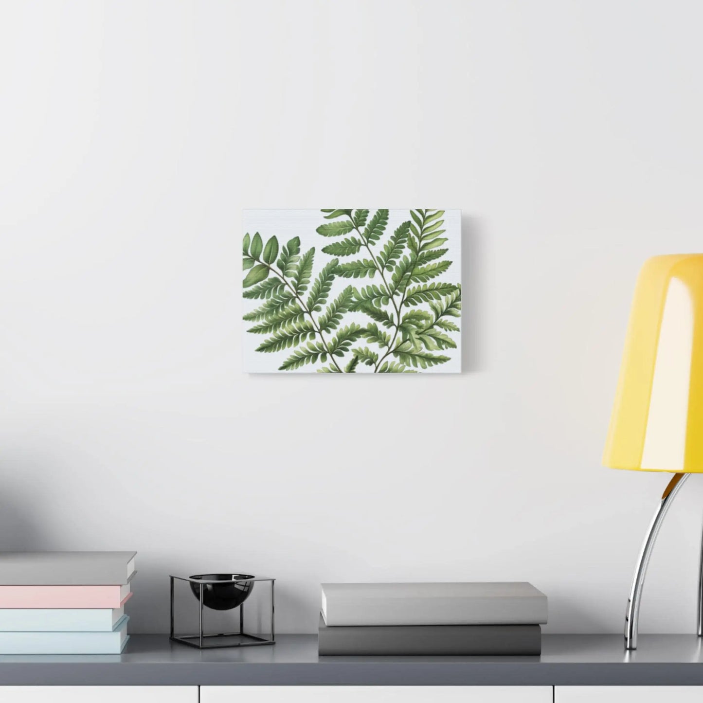 Botanical Nature Wall Art Print Matte Canvas Stretched 1.25" Frame Modern Greenery Décor for Living Room, Bedroom & Office - Toddcraft
