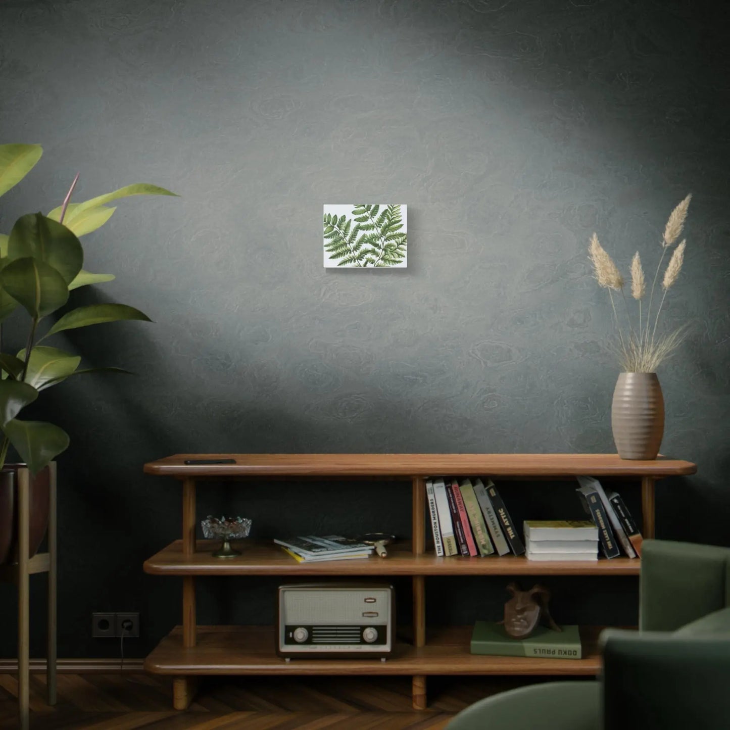Botanical Nature Wall Art Print Matte Canvas Stretched 1.25" Frame Modern Greenery Décor for Living Room, Bedroom & Office - Toddcraft