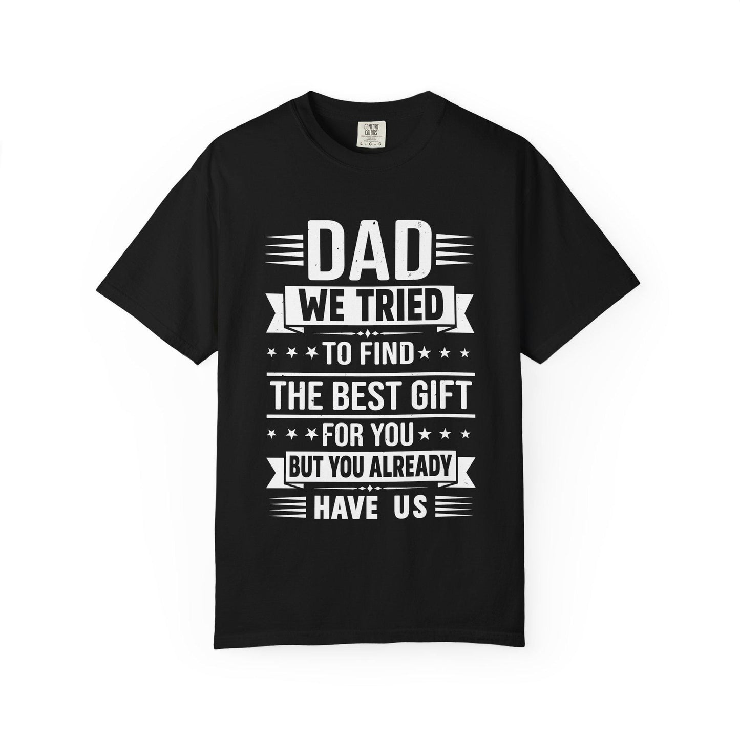 Funny Dad T-Shirt Gift for Dad & Grandpa, Unisex Garment-Dyed Tee, Perfect for Couples Anyone With a Daughter - Toddcraft