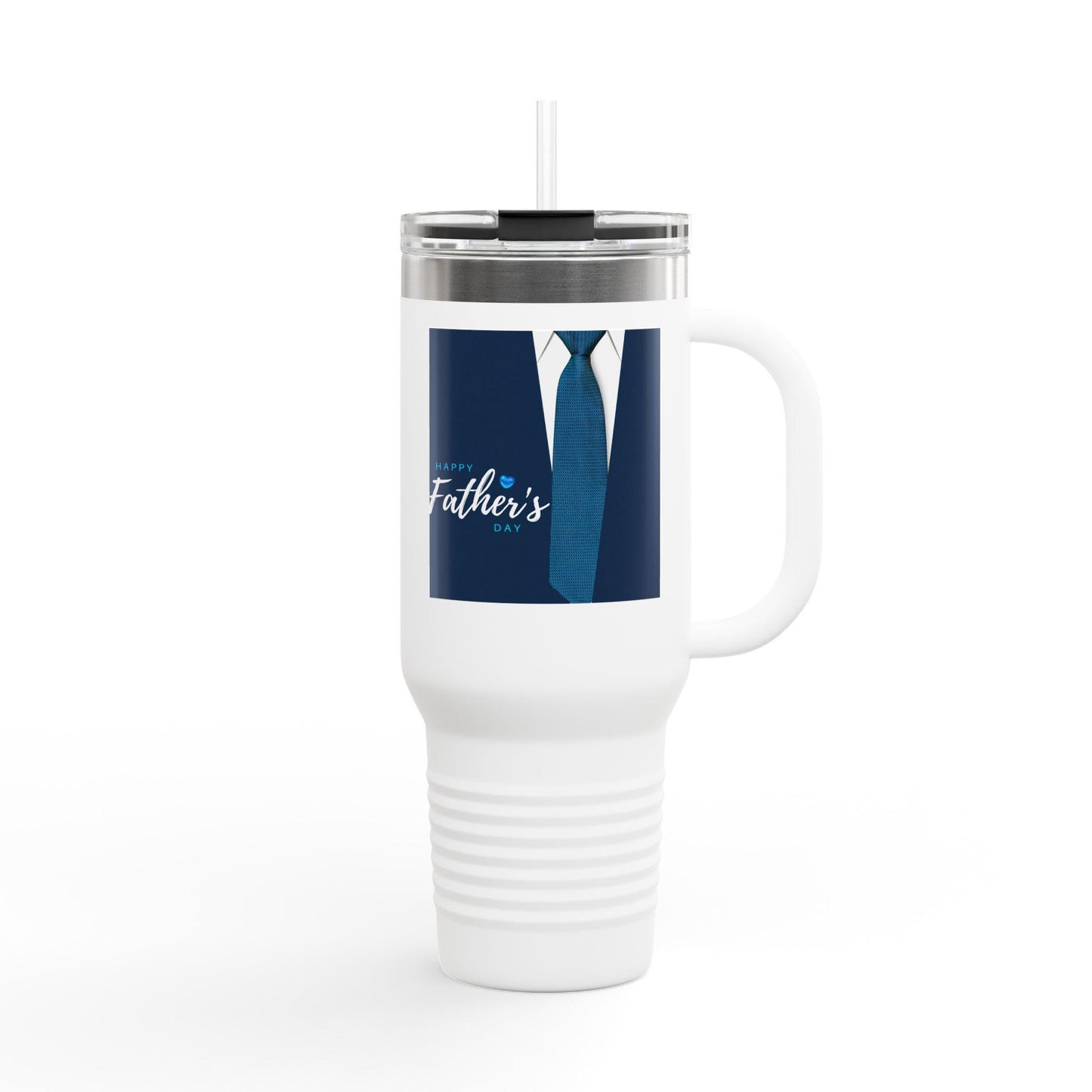 Happy Father's Day Tumbler - Perfect Gift for Dad, Step Dad, or Grandpa - Great Birthday Present for Couples Insulated Travel Tumbler, 40oz - Toddcraft