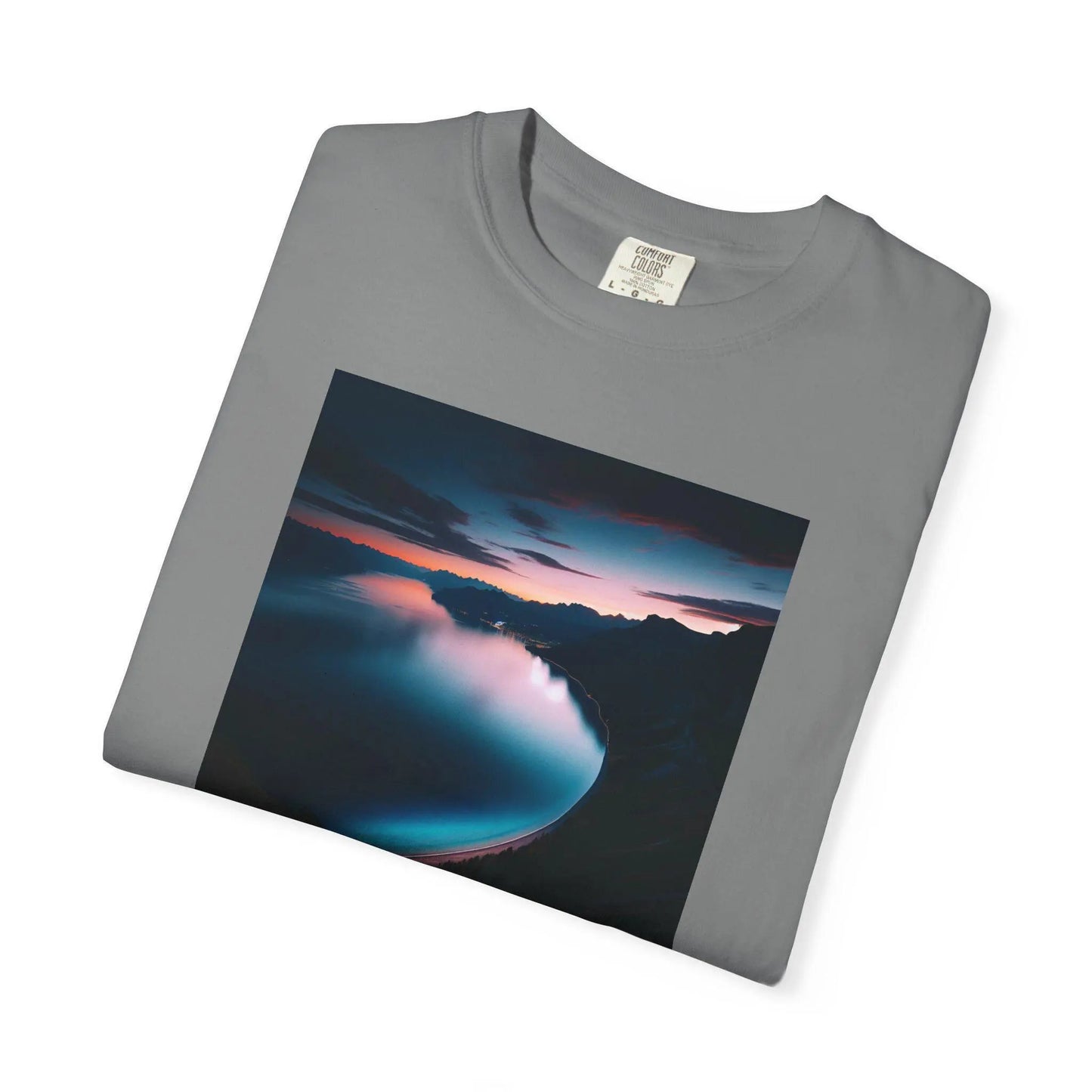 Lake Superior Unisex Garment-Dyed T-Shirt Great Lakes Vintage Tee, Outdoor Adventure Shirt, Nature Lover Gift, Retro Scenic Graphic - Toddcraft