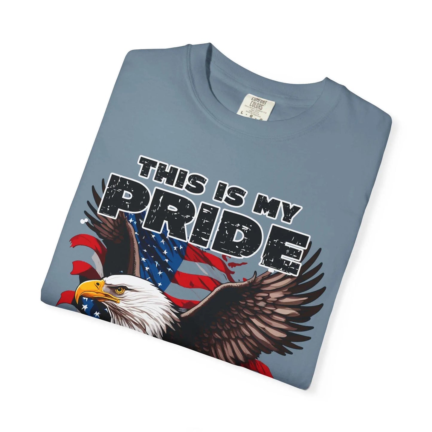 Patriotic Pride Flag with American Falcon - 4th of July USA Independence Day Stars & Stripes Red White Blue - Toddcraft