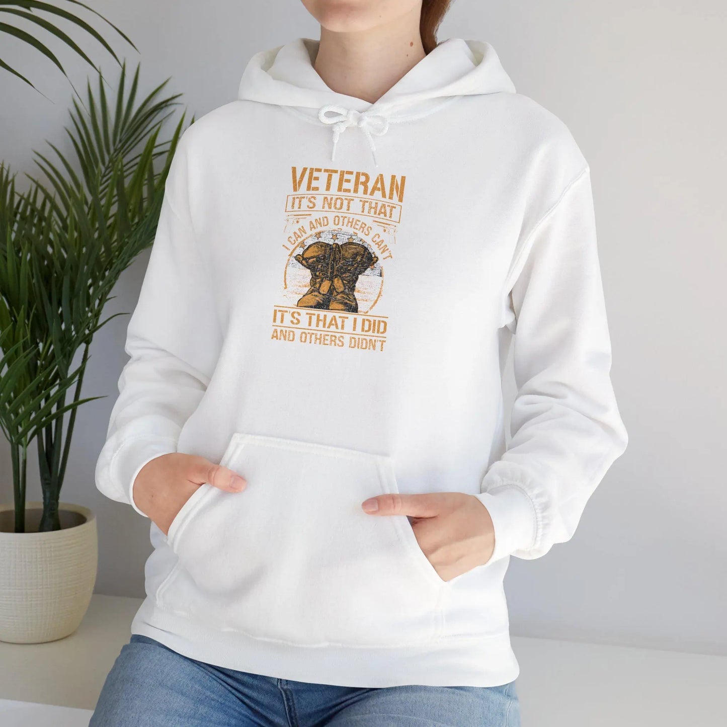 Veteran I Served Hoodie Unisex Heavy Blend Sweatshirt Military Proud Veteran Gift Casual Warm Pullover - Toddcraft