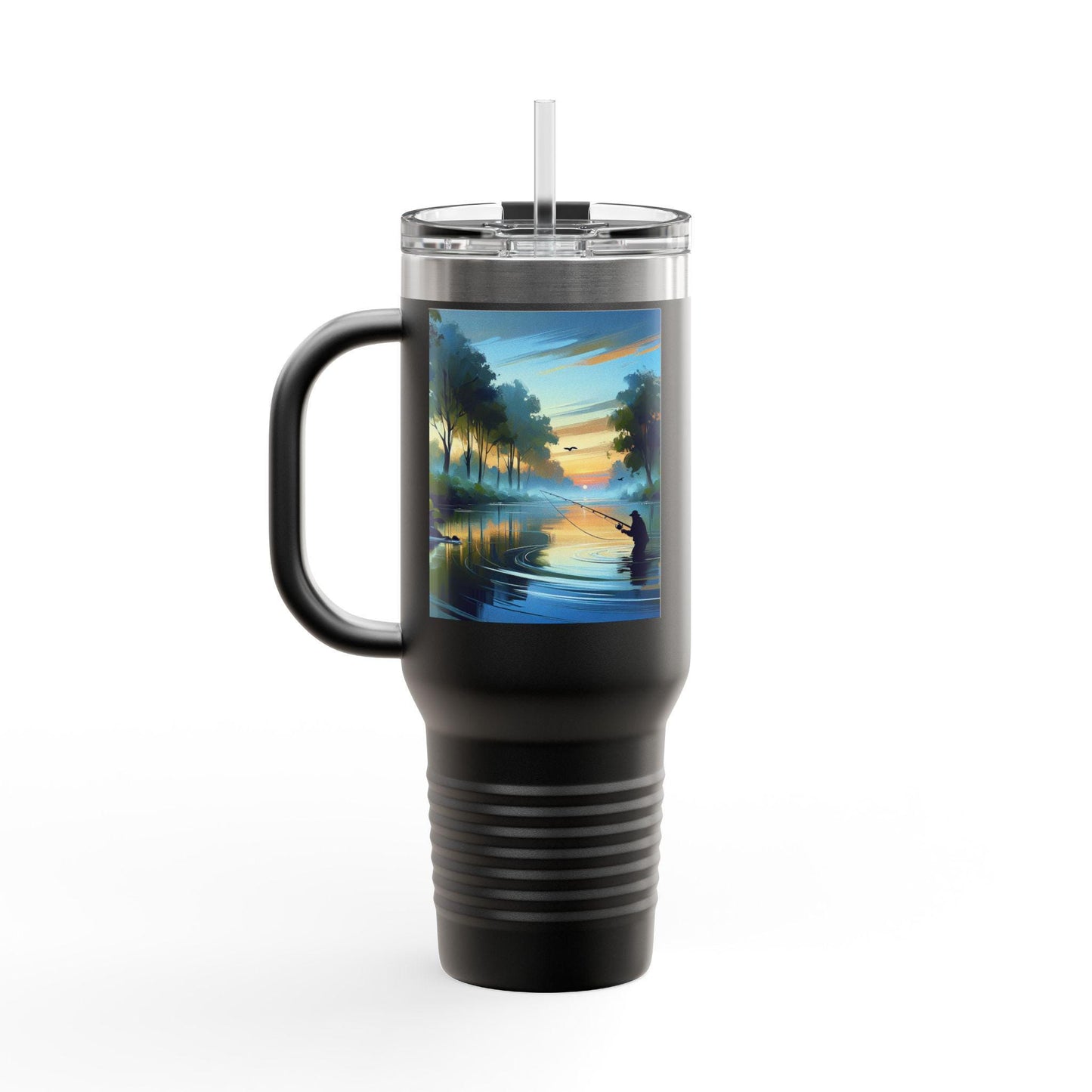 Scenic Insulated Travel Mug | 40oz Adventure Cup, Outdoor Drinkware, Nature Lover Gift, Eco-Friendly Travel Mug, Summer Picnic Essential