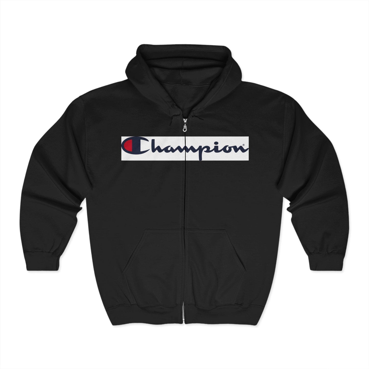 Unisex Champion Heavy Blend Full Zip Hooded Sweatshirt - Soft, Durable Hoodie for Men & Women, Comfortable Zip-Up Jacket