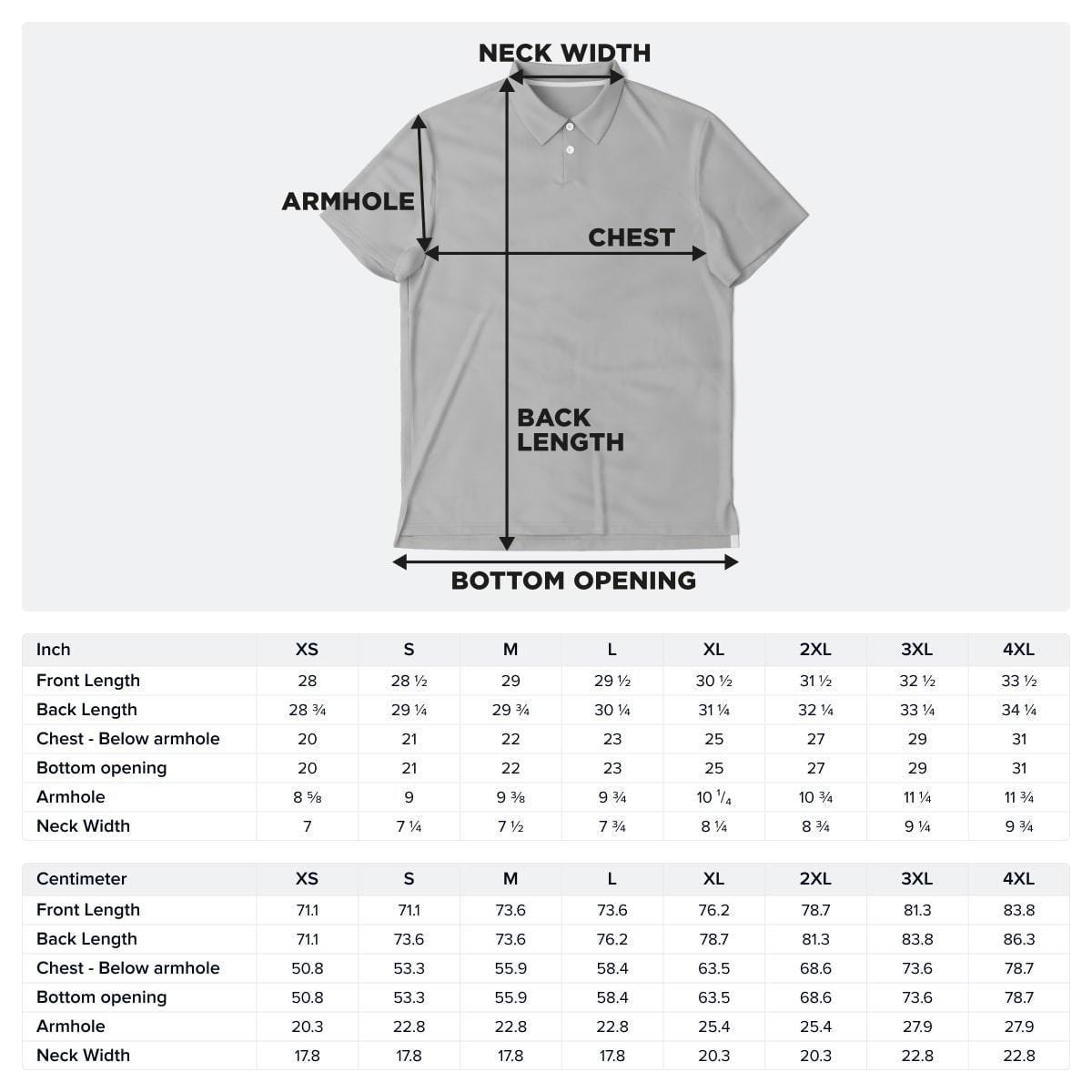 Blue Polo Shirt AOP All-Over Print Custom Casual Short Sleeve Top Stylish Summer Tee