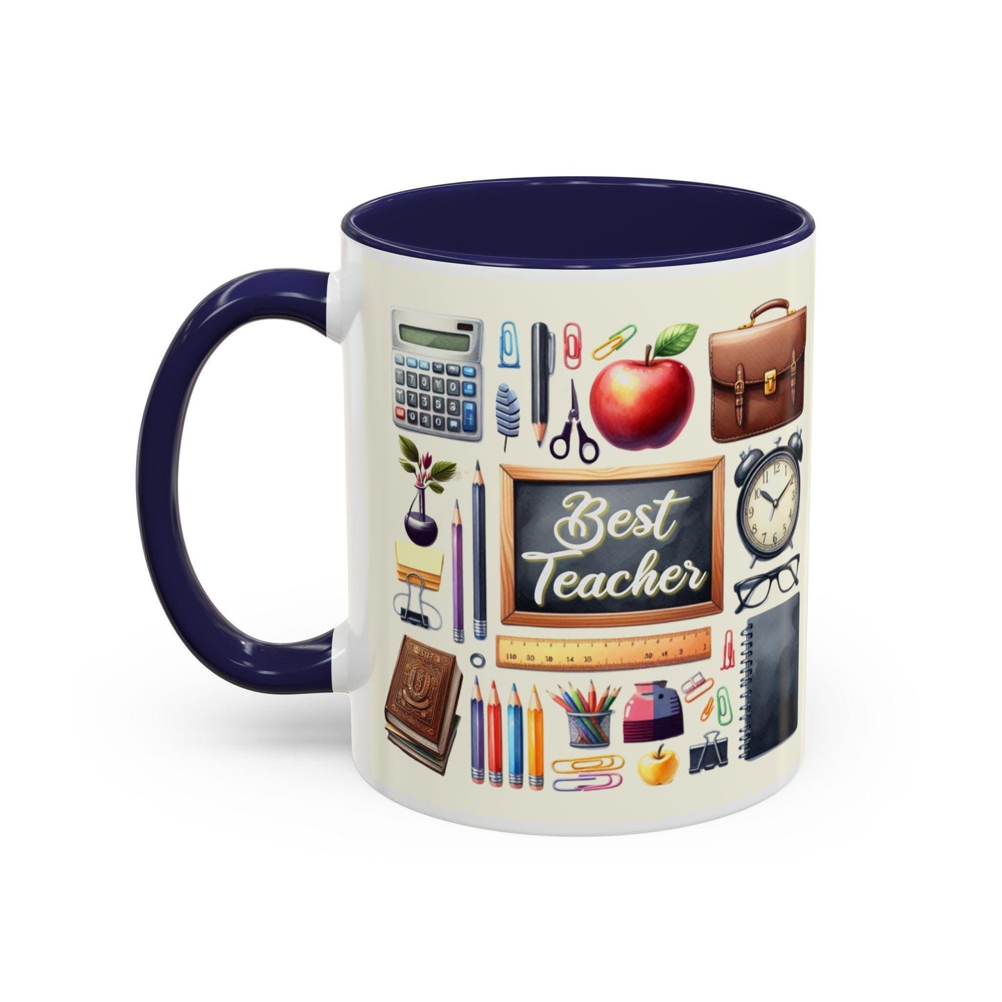 Best Teachers Coffee Mug - Accent Teacher Gift, 11 & 15oz Personalized Teacher Coffee Cup, Educator Appreciation Present