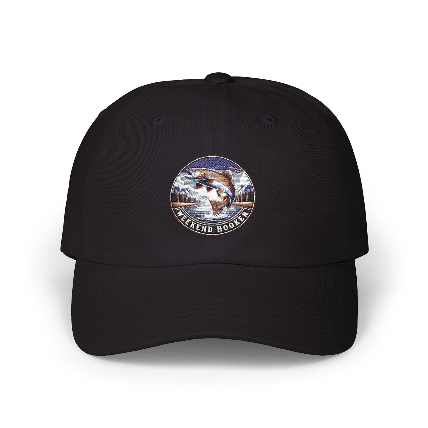 Classic Dad Cap with Fish Design - Perfect Gift for Fishing Enthusiasts, Outdoor Adventures, Father's Day, Birthday, Everyday Wear weekend
