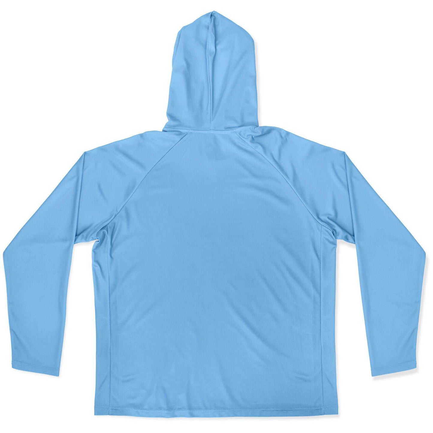 Men's Long Sleeve Hooded Performance Shirt - Lightweight Moisture-Wicking AOP Activewear Top