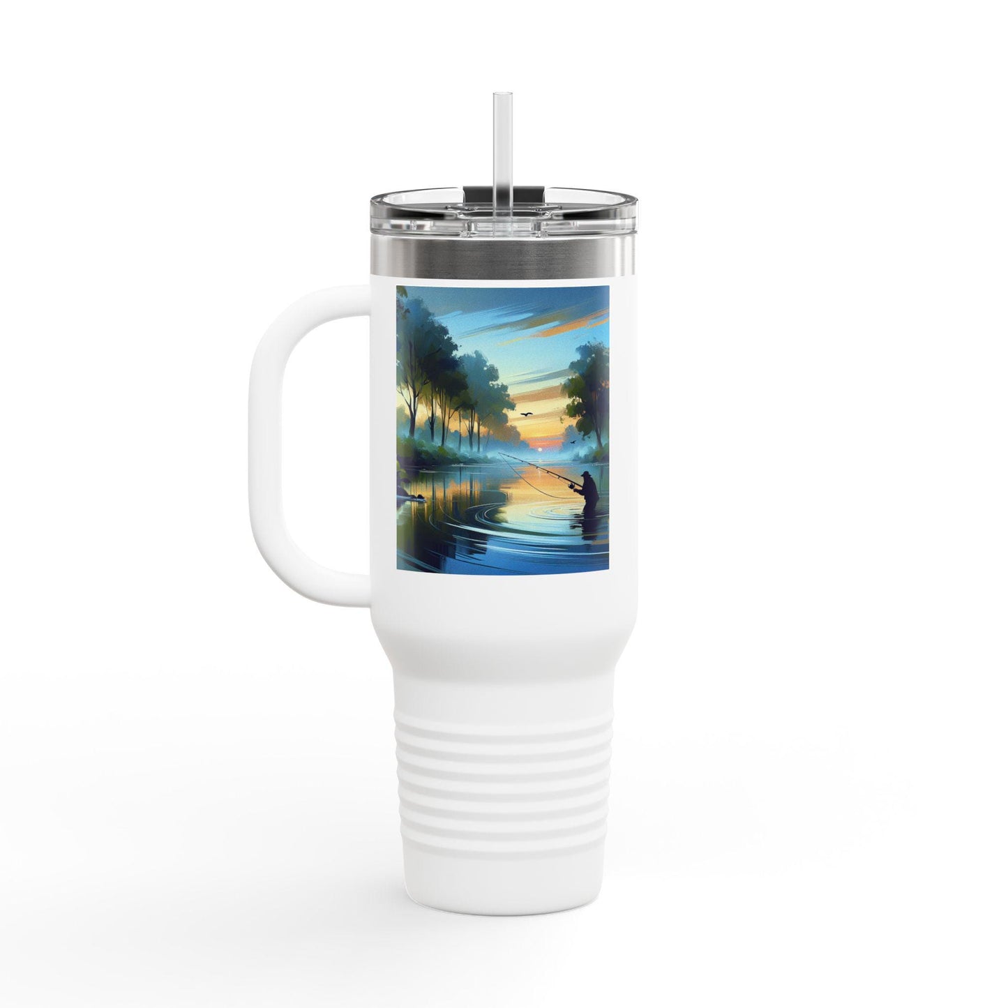 Scenic Insulated Travel Mug | 40oz Adventure Cup, Outdoor Drinkware, Nature Lover Gift, Eco-Friendly Travel Mug, Summer Picnic Essential