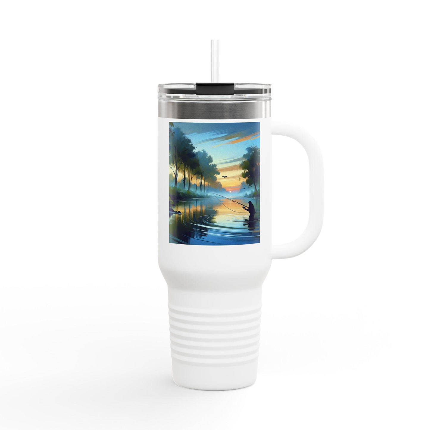 Scenic Insulated Travel Mug | 40oz Adventure Cup, Outdoor Drinkware, Nature Lover Gift, Eco-Friendly Travel Mug, Summer Picnic Essential