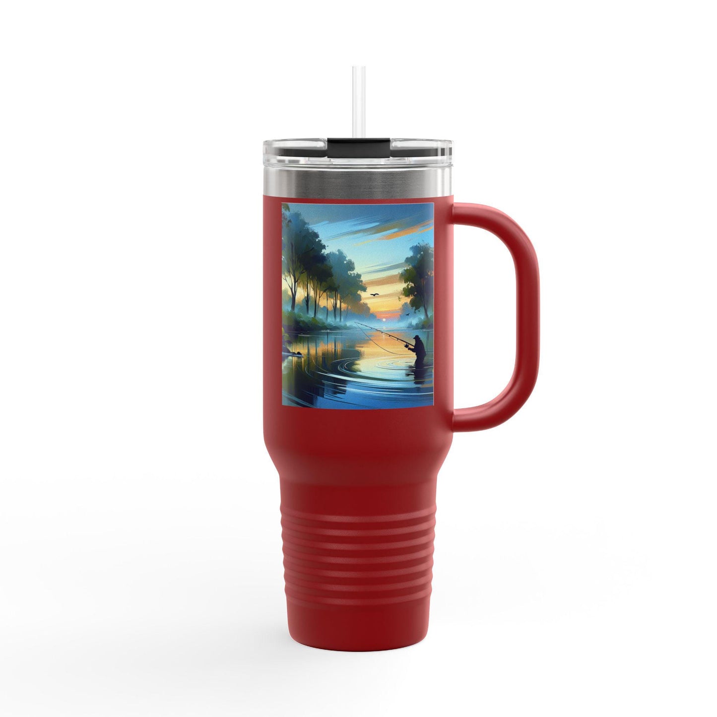 Scenic Insulated Travel Mug | 40oz Adventure Cup, Outdoor Drinkware, Nature Lover Gift, Eco-Friendly Travel Mug, Summer Picnic Essential