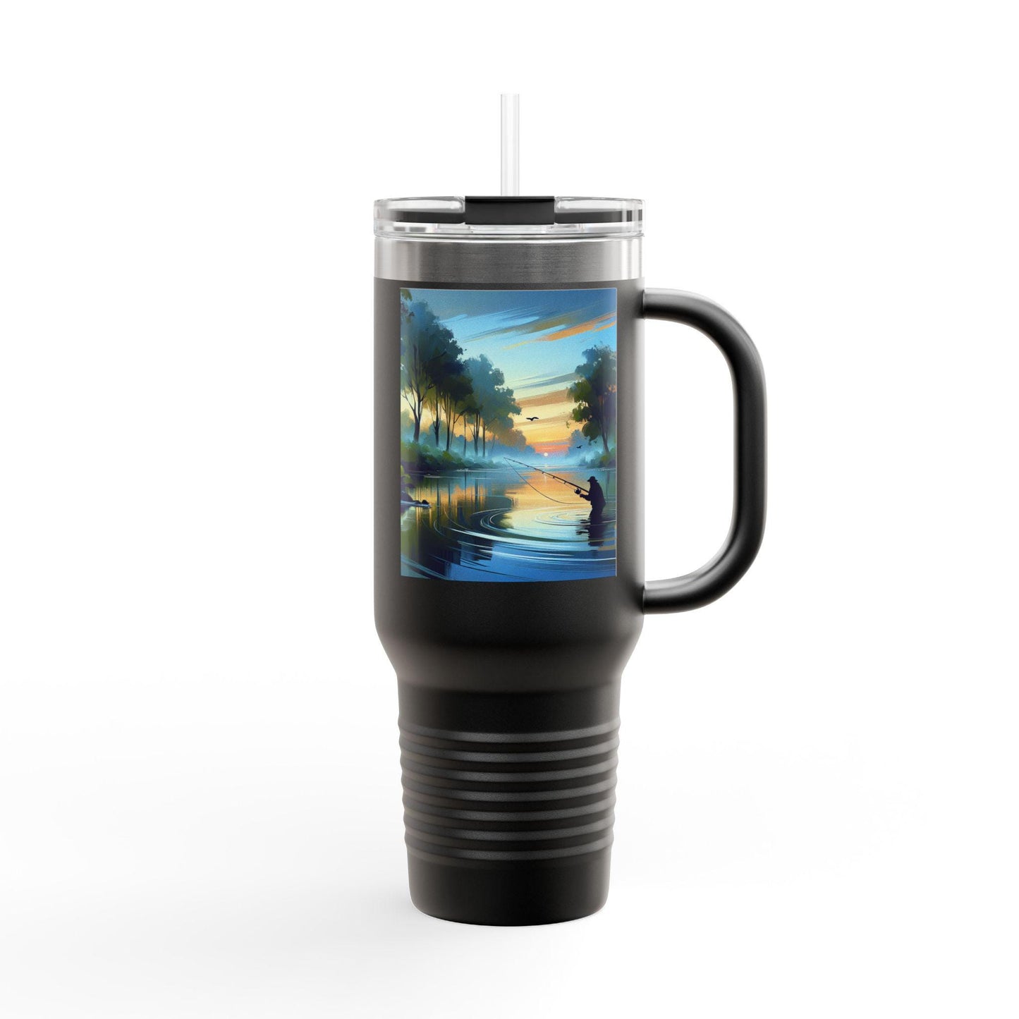 Scenic Insulated Travel Mug | 40oz Adventure Cup, Outdoor Drinkware, Nature Lover Gift, Eco-Friendly Travel Mug, Summer Picnic Essential