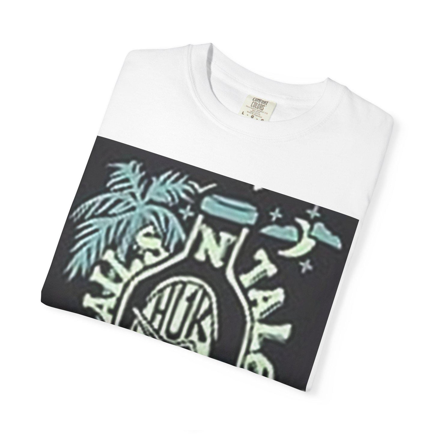 Unisex Garment-Dyed T-Shirt Birthday Gift for Dad & Mom, Sails and Tails Group Shirt, Christmas Family Tee