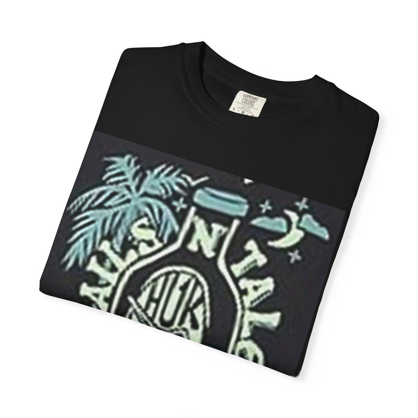 Unisex Garment-Dyed T-Shirt Birthday Gift for Dad & Mom, Sails and Tails Group Shirt, Christmas Family Tee