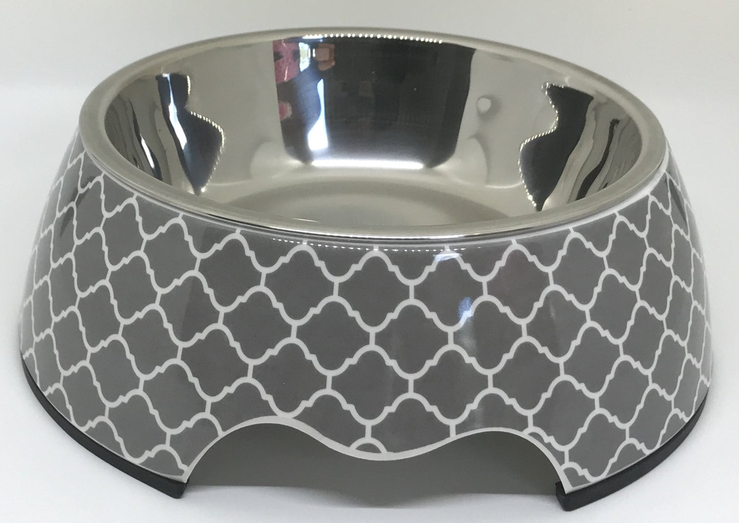 Modern Gray Medium Dog Bowl - Toddcraft