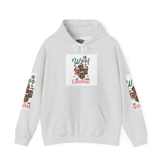 Christmas Dog Lovers Hoodie, Holiday Sweatshirt, Cute Pet Gift, Cozy Winter Apparel, Funny Xmas Sweatshirt, Warm Dog Mom Gift - Toddcraft