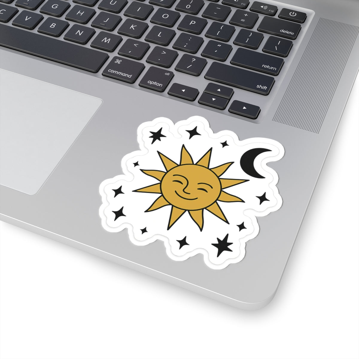 Sunny Smiles Kiss-Cut Stickers | Boho Aesthetic Stickers, Laptop Decals, Planner Decorations, Gift for Sun Lovers, Celestial Art - Toddcraft