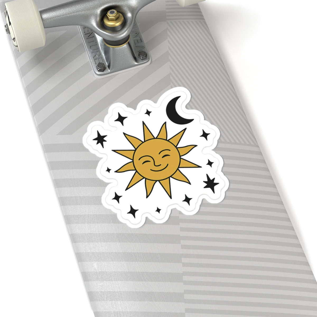 Sunny Smiles Kiss-Cut Stickers | Boho Aesthetic Stickers, Laptop Decals, Planner Decorations, Gift for Sun Lovers, Celestial Art - Toddcraft