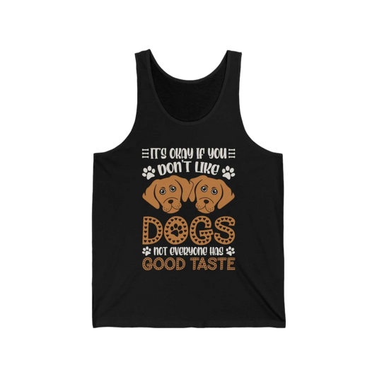 Don't Like Dogs Tank - Toddcraft