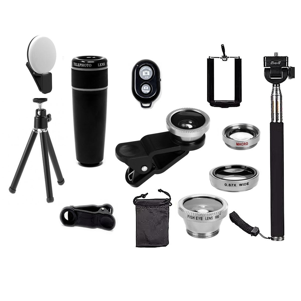 11 in 1 Smartphone Camera Lens Kit - Toddcraft