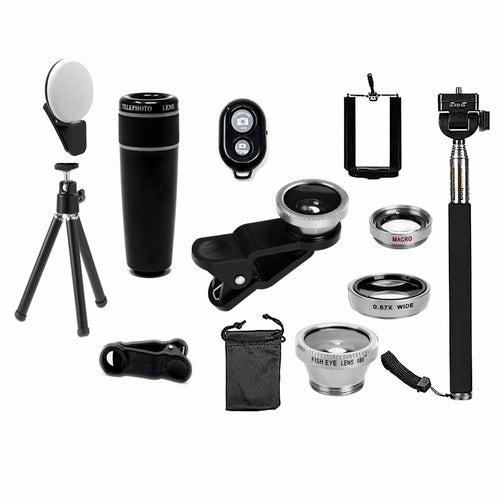 11 in 1 Smartphone Camera Lens Kit - Toddcraft