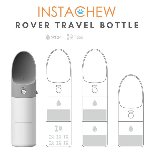 Instachew Rover Pet Travel Bottle, Dog water bottle - Toddcraft