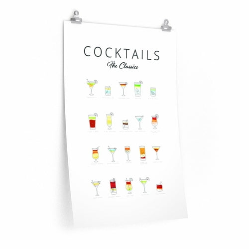 Cocktails Art Poster Decor - Toddcraft