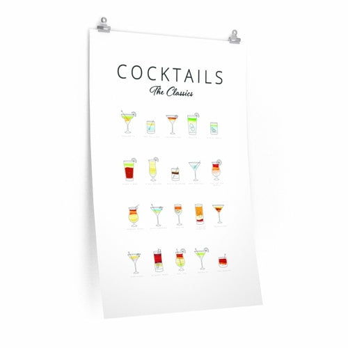 Cocktails Art Poster Decor - Toddcraft