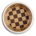 Checker Chewy Vuiton Bowl with stylish pattern and non-skid bottom.