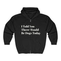 Cozy unisex animal print hoodie with zip, perfect for art lovers.