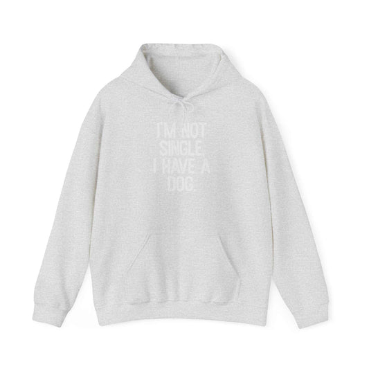 Unisex heavy blend hoodie with kangaroo pocket and color-matched drawstring, made of cotton-polyester blend for warmth and comfort.