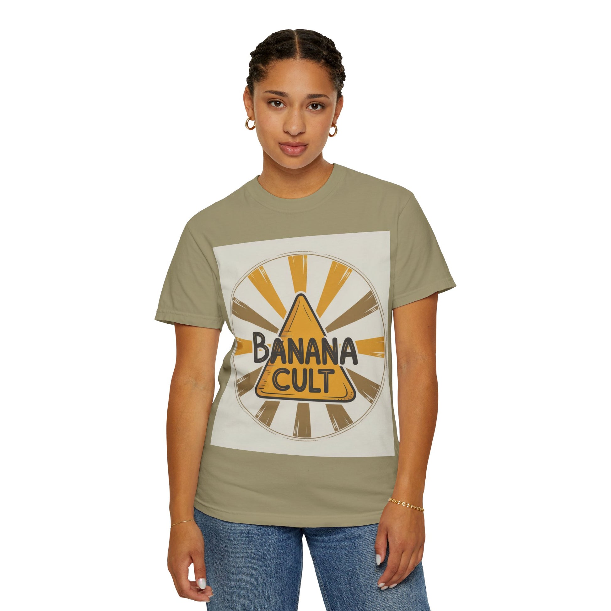 Banana Cult Unisex Garment-Dyed T-Shirt | Trendy Graphic Tee for Banana Lovers, Fun Gift, Casual Wear, Summer Fashion, Unique Style - Toddcraft
